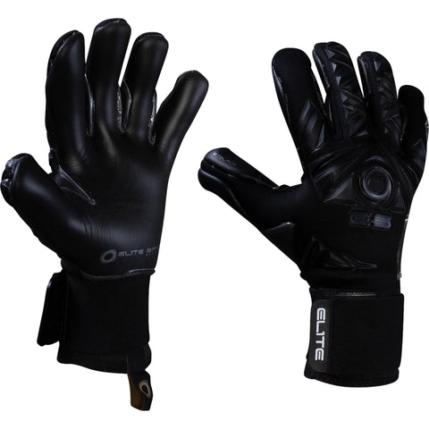 ELITE SPORT Revolution II Goalkeeper Gloves - Blackout