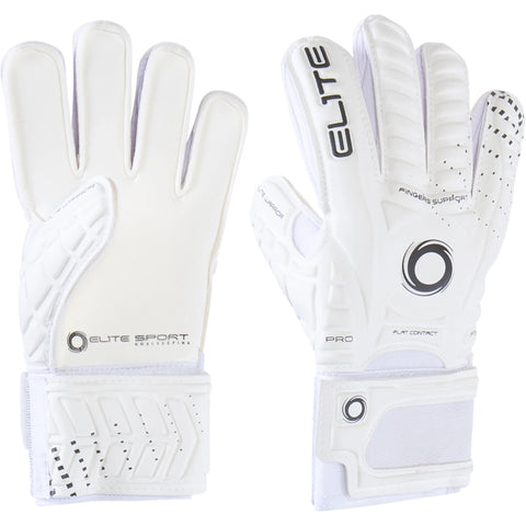 335 WBW ELITE SPORT Warrior Jr Goalkeeper Gloves - White