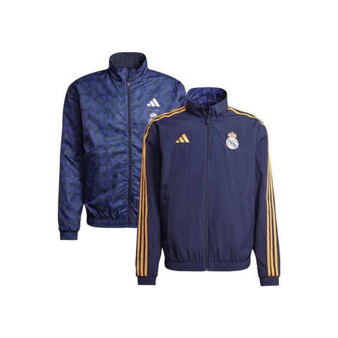 2024/25 ADIDAS Real Madrid Youth Reversible Anthem Jacket - IQ0550