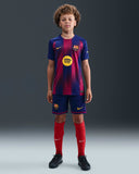 25/26 NIKE FC Barcelona Youth Stadium Home Jersey - HJ5287 456