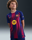 25/26 NIKE FC Barcelona Youth Stadium Home Jersey - HJ5287 456