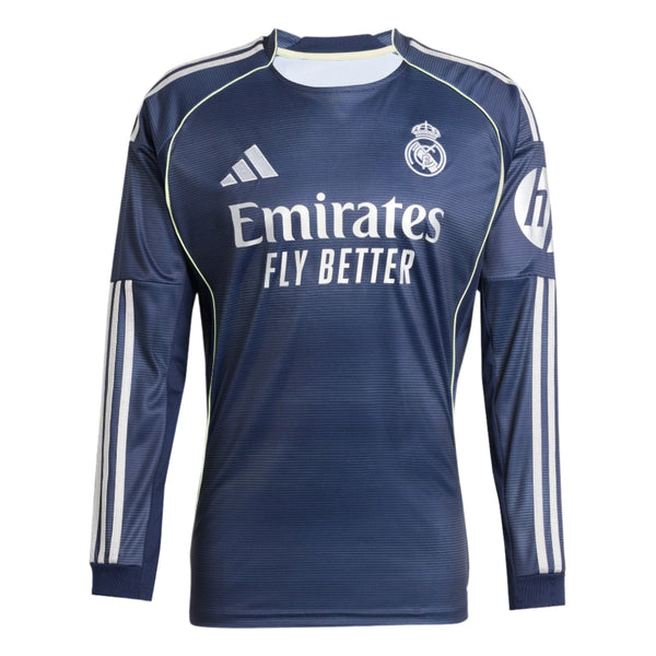 ADIDAS Real Madrid Men's Away LS Jersey 25/26 - JP3939