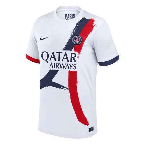 PSG AWAY 24 25 YTH JSY WHITE FN9126 101