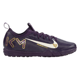 NIKE Junior Zoom Mercurial Vapor 16 Academy KM TF Turf Soccer Cleat FQ8285 500