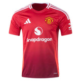 24/25 ADIDAS Manchester United Men's Replica Home Jersey