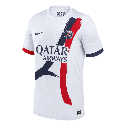 PSG AWAY AUTH 24 25 JSY WHITE FN8762 101