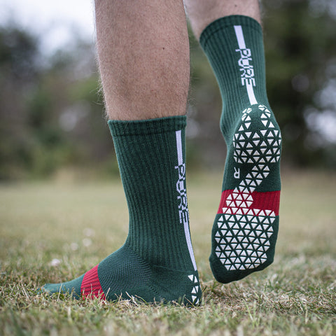 PURE GRIP SOCKS PRO - GREEN