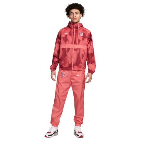 NIKE USMNT Men's Soccer Woven Hooded Track Suit - FQ2199 655