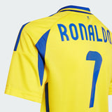 2024/25 ADIDAS Al Nassr FC Ronaldo Youth Home Jersey - JP0458