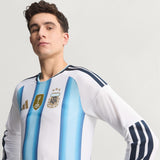ADIDAS Argentina Men's Authentic Home LS Jersey 2026 - KA8068