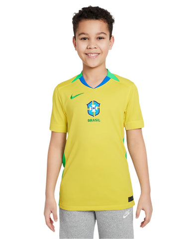 2025 NIKE Brazil (Women's Team) Youth Stadium Home Jersey - FZ9194 718