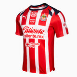 25/26 PUMA Chivas Men's Replica Home Jersey - 713574 01