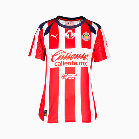 25/26 PUMA Chivas Women's Home Replica Jersey - 713582 01