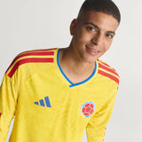 ADIDAS Colombia Men's Authentic Home LS Jersey 2026 - JZ8789