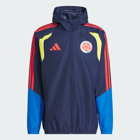 ADIDAS 2026 Colombia Men's Tiro All Weather Jacket - JZ6218
