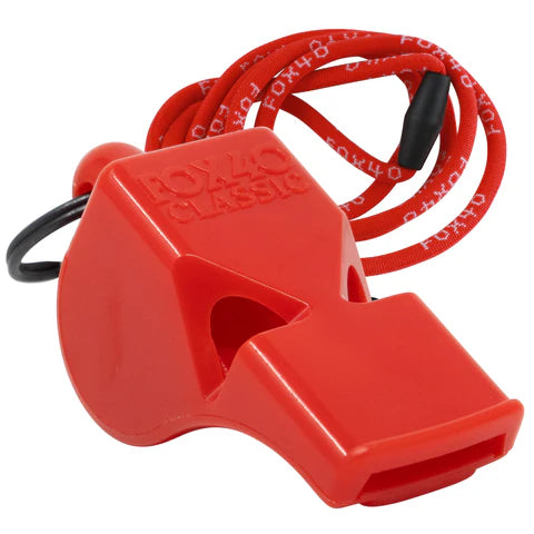 FOX 40 Classic W/Lanyard Red 9903-0108
