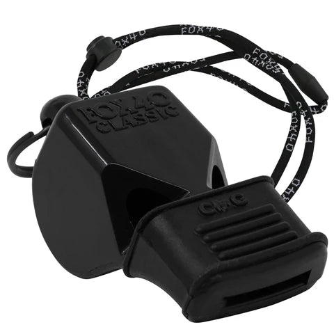 FOX 40 Classic CMG W/Lanyard Black 9601-0008