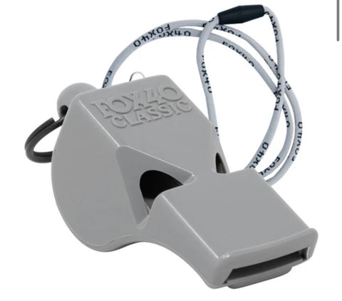 FOX 40 Classic W/Lanyard Grey 9903-1008