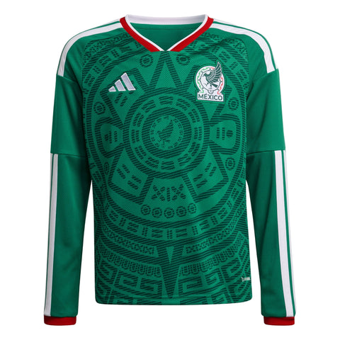 ADIDAS Mexico Youth Home LS Jersey 2026 - KA6067