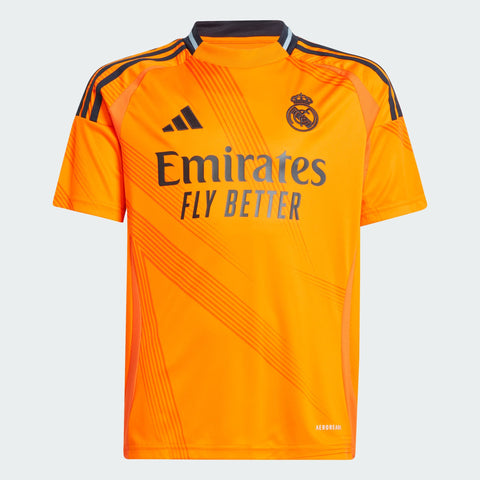 REAL MADRID 24 25 AWAY JSY YTH ORANGE IT5177