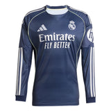 25/26 ADIDAS Real Madrid Men’s Replica Long Sleeve Away Jersey - JP3939