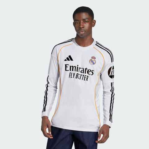 ADIDAS Real Madrid Men's Replica Long Sleeve Home Jersey - JN8884