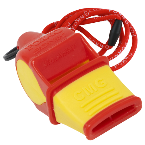 FOX 40 SONIK BLAST CMG RED/YELLOW 9203-3108