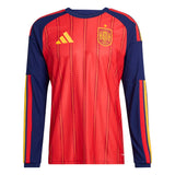 ADIDAS Spain Men's Authentic Home LS Jersey 2026 - JZ5776