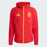 ADIDAS 2026 Spain Men's Tiro Travel FZ Windbreaker Jacket - JZ2243