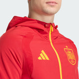 ADIDAS 2026 Spain Men's Tiro Travel FZ Windbreaker Jacket - JZ2243