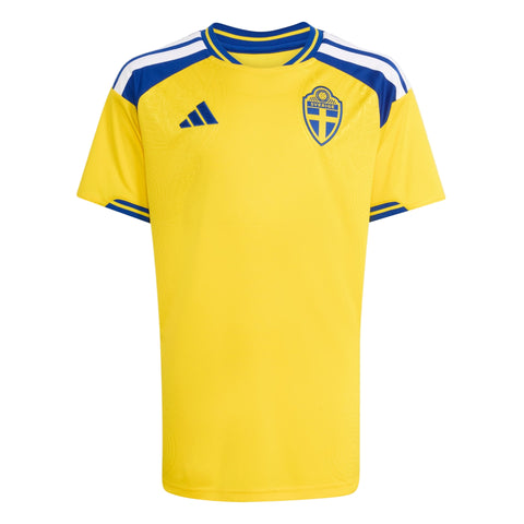 ADIDAS Sweden Youth Home Jersey 2026 - JZ6378