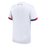 PSG AWAY 24 25 YTH JSY WHITE FN9126 101