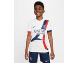 PSG AWAY 24 25 YTH JSY WHITE FN9126 101