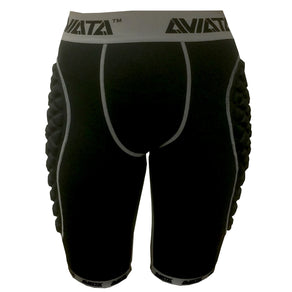 AVIATA Men's GK DFNDR Exo-Flex High Impact Compression Short