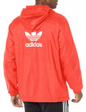3-STRIPES WINDBREAKER JACKET RED HB9490