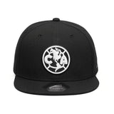 Fan Ink Club America Hit Snapback Hat W24033-BKW